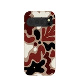 Chocolate Brown Earthy Curves Google Pixel 10/10 Pro Case