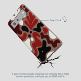 Chocolate Brown Earthy Curves Google Pixel 6 Case