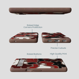 Chocolate Brown Earthy Curves Google Pixel 7 Case
