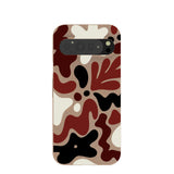 Chocolate Brown Earthy Curves Google Pixel 9 Pro XL Case