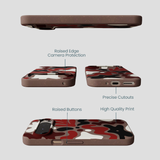 Chocolate Brown Earthy Curves Google Pixel 9/9 Pro Case