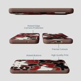 Chocolate Brown Earthy Curves Samsung Galaxy S23+(Plus) Case