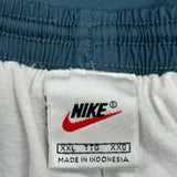 Nike Track Pants - 2XL Blue Polyester
