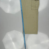 Levis Cargo Trousers - 38W 22L Beige Cotton