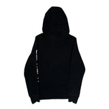 Carhartt Spellout Hoodie - Small Black Cotton