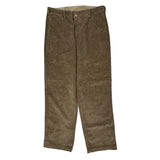 Woolrich Cord Trousers - 33W 28L Brown Corduroy