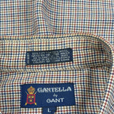 Gant Checked Patterned Shirt - Large Multicoloured Cotton Blend