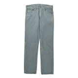 501 Levis Jeans - 32W 30L Light Wash Cotton