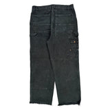 Elwood Double Knee Carpenter Pants - 32W 28L Gray Cotton