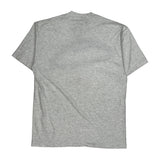 Warriors House Oneita Single Stitch T-Shirt - XL Gray Cotton