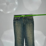 Armani Exchange Boot Cut Jeans - 30W UK 8 Dark Wash Cotton