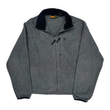 Timberland Fleece Jacket - Large Gray Polyester