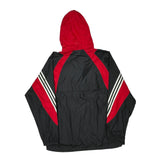 York United Soccer Adidas Windbreaker - Medium Black Polyester