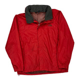 The North Face Windbreaker - 2XL Red Nylon