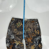 Mossy Oak Camo Cargo Trousers - 30W 27L Camo Cotton