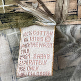 Campia Moda Hawaiian Shirt - XL Khaki Cotton