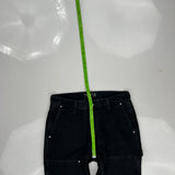 Abercrombie & Fitch Double Knee Carpenter Jeans - 33W 31L Black Denim
