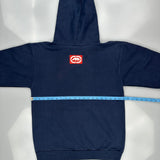 Ecko UNLTD Hoodie - Small Navy Cotton