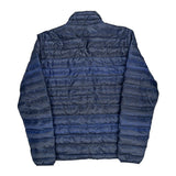 Patagonia Striped Puffer - Medium Blue Polyester