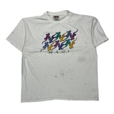 Oneita Graphic T-Shirt - XL Multicoloured Cotton