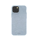 Powder Blue Ebb and Flow iPhone 13 Mini Case