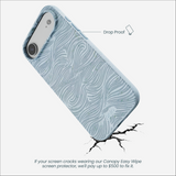 Powder Blue Ebb and Flow iPhone Air Case