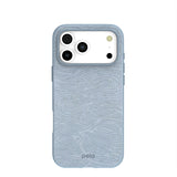 Powder Blue Ebb and Flow iPhone 17 Pro Max Case