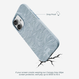 Powder Blue Ebb and Flow iPhone 17 Case