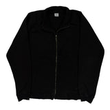 Carhartt Tall Zip Up - 2XL Black Cotton Blend