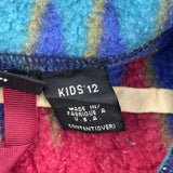 Made In USA Age 12 Patagonia Fleece - Medium Multicoloured Polyester