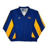 Ucla Adidas College Track Jacket - Large Blue Nylon