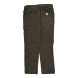 Carhartt Cargo Cargo Pants - 36W 34L Brown Cotton