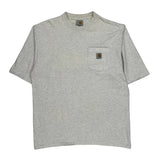 Carhartt T-Shirt - XL Grey Cotton