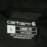 Operations Led Quality Carhartt Hoodie - Large Black Cotton