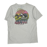 Ellesse Graphic T-Shirt - Large White Cotton