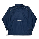 Nike Windbreaker - Large Navy Polyester