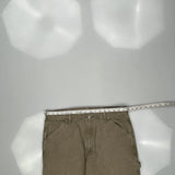 Wrangler Carpenter Pants - 36W 34L Brown Cotton