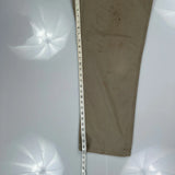 Carhartt Carpenter Trousers - 38W 30L Khaki Cotton