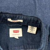 Levis Denim Shirt - XL Blue Cotton