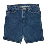 Wrangler Denim Shorts - 36W 10L Blue Cotton