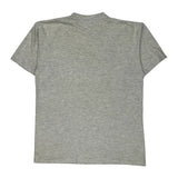 Made In USA Single Stitch Magic Tees Graphic T-Shirt - Large Grey Cotton