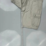 Lee Cargo Shorts - 36W 11L Beige Cotton
