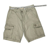 Levis Cargo Shorts - 32W 11L Beige Cotton