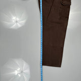 Wrangler Carpenter Pants - 40W 30L Brown Cotton