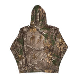 Kings River Camo Hoodie - Large Brown Polyester