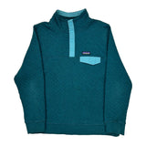 Patagonia Sweatshirt - Large Blue Cotton