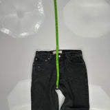 Levis Jeans - 31W 29L Black Cotton