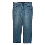 Coogi Graphic Jeans - 38W 32L Blue Cotton