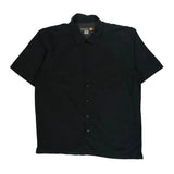 Waterman Collection Quiksilver Short Sleeve Shirt - XL Black Cotton