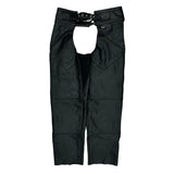 An American Legend Harley Davidson Leather Chaps Belt - Large Black Leather